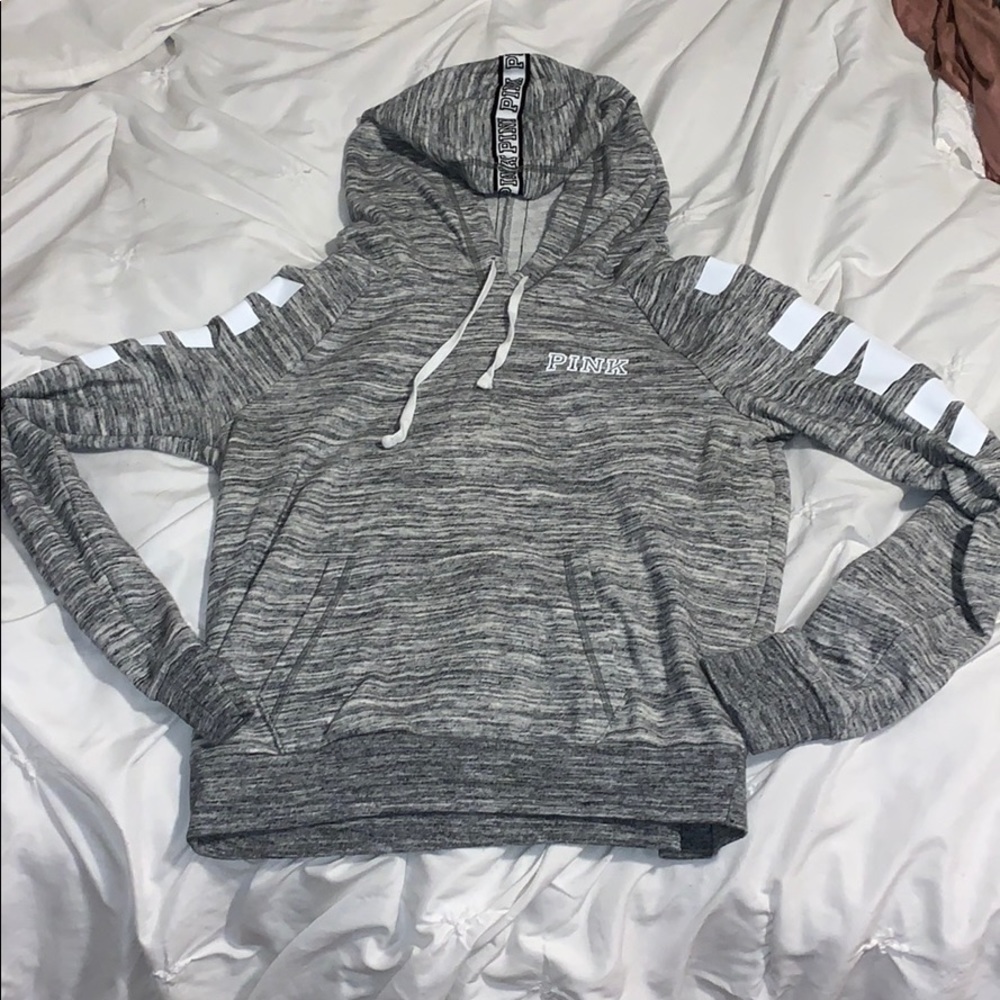 PINK grey sweatshirt